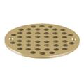 Fmp 4 5/8" Round Brass Floor Drain Strainer 102-1080